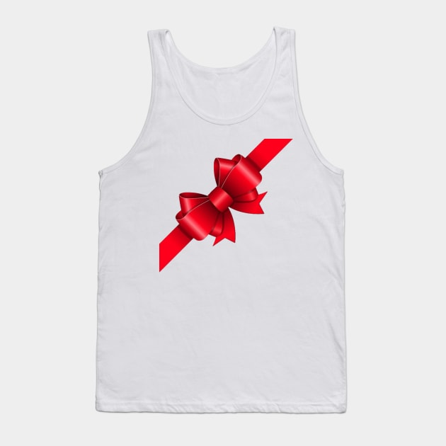 Red bow symbol Tank Top by RubyCollection